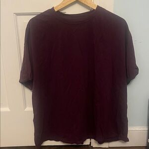 Natural Life Deep Purple Cotton Shirt